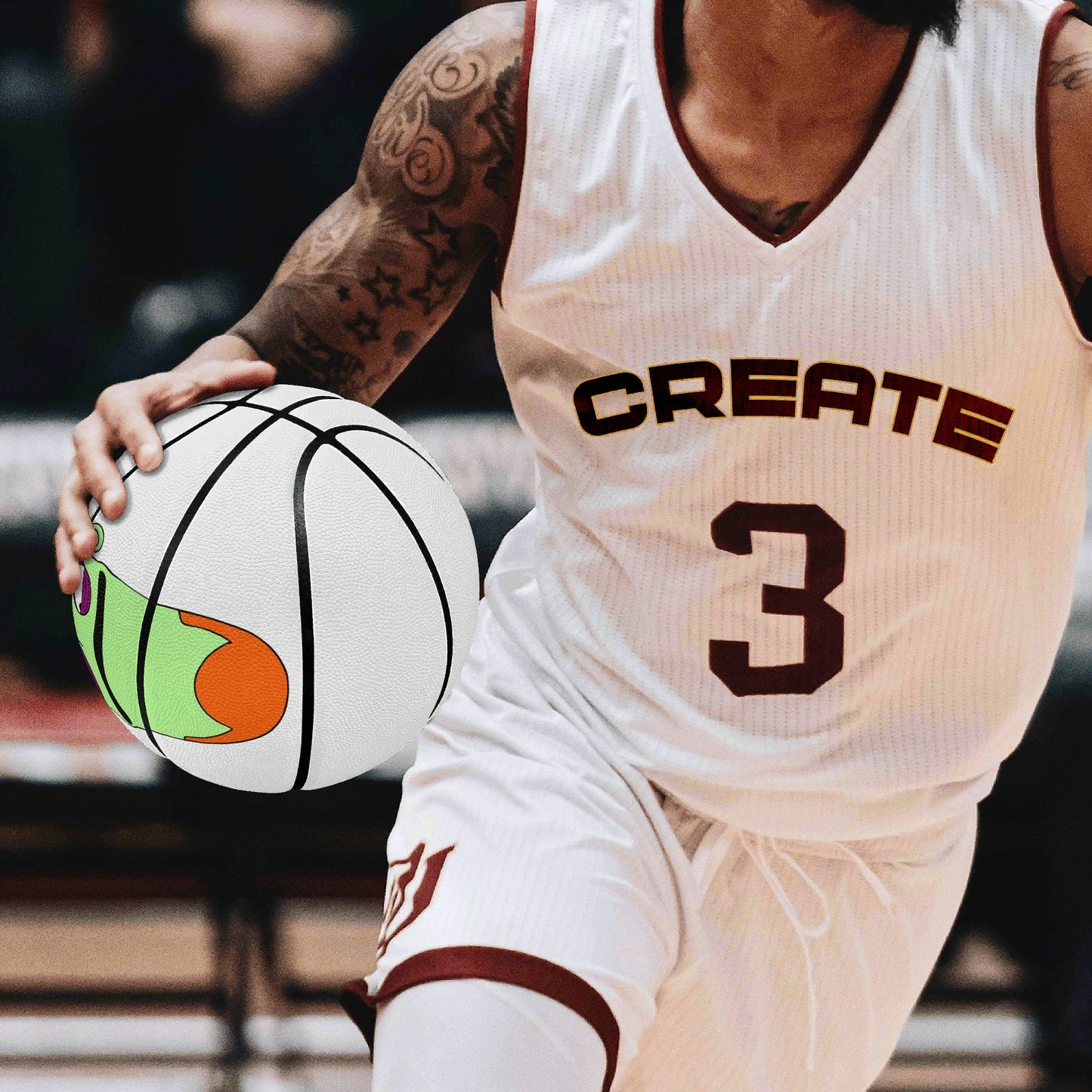 Arnold the Jock basketball